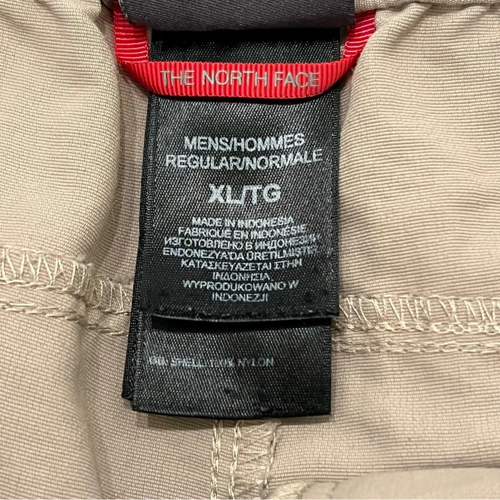 The North Face Paramount Mens‎ XL Convertible Hiking Khaki Belted Zip Off Pants